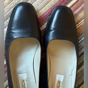 ✨Just Mrk’d Down- Talbots Black Leather Pumps. Sz 7